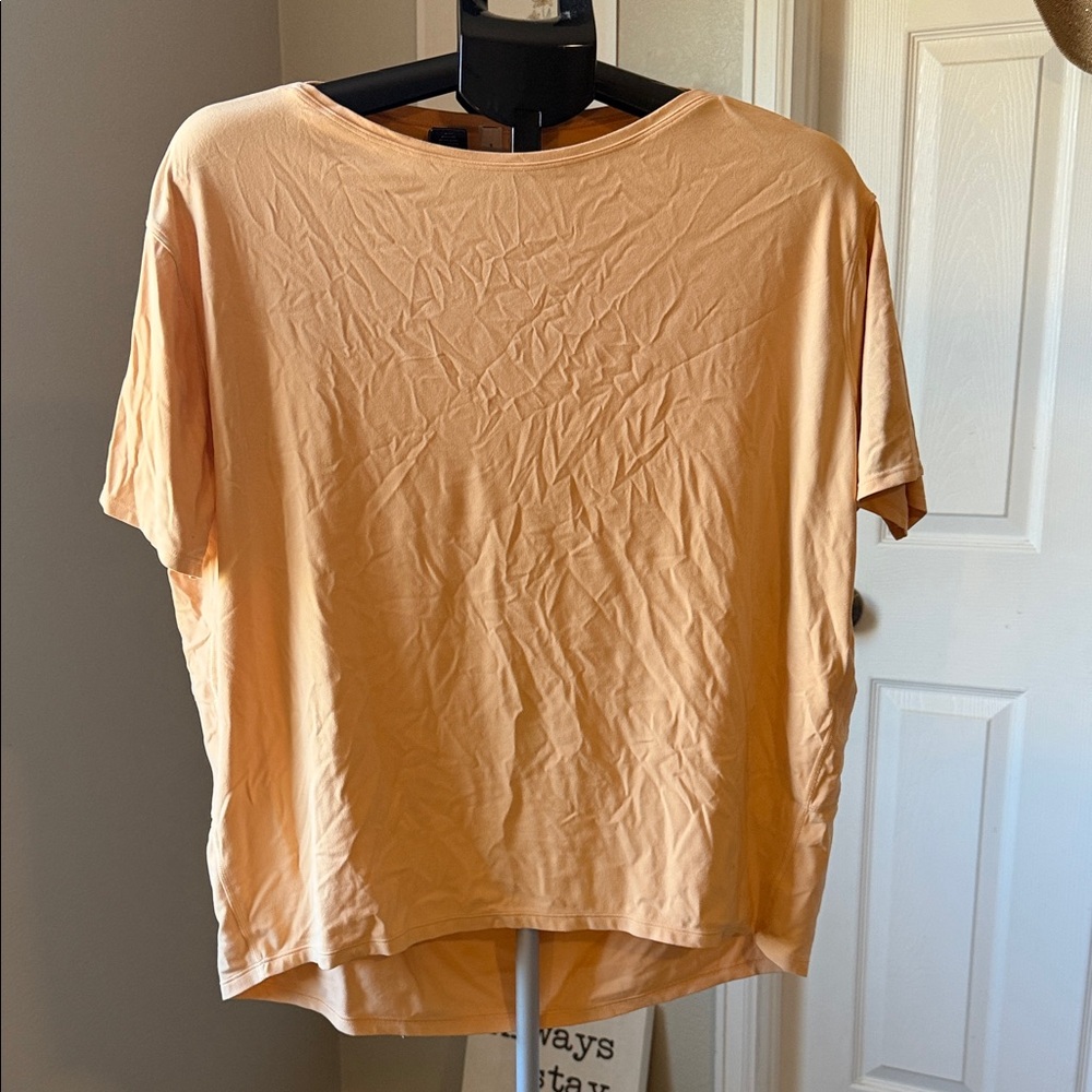 lululemon athletica Short Sleeve Crew Tee in Peach